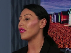 Tanned MILF Candi Kayne Deep Throat Queen