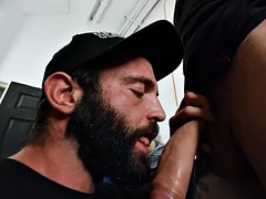 Anal, Avsugning, Homosexuell, Hårig, Muskel, Tatuering