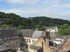 Cumizás, Gesztenyebarna, Kebles, Mélytorok, Francia, Érett feleség, Természetes, Begyek