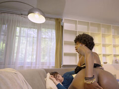 Svart, Kukk suging, Hardcore, Raseblandet