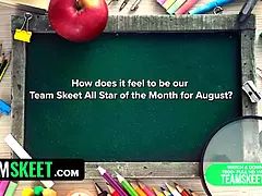 Back to school with vivacious Vanna Bardot - teamskeet allstars