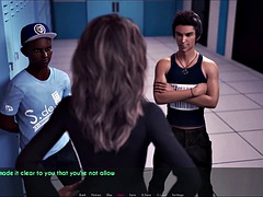 삼차원, 큰 음경, 흑인, 에보니, 마사지