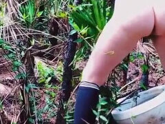 Utendørs, Pissing, Toalett