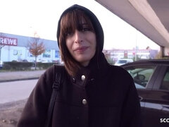 GERMAN SCOUT - TINY EMO GIRL SILVIA SEDUCE TO EXTREM DIRTY SEX AT STREET PICKUP