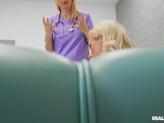 Nursing That Pussy of sexy nurse babe in uniform Taylee Wood - medical fetish