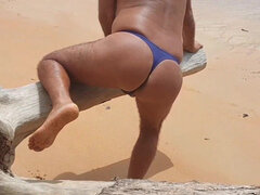 Ladysilva in Bikini on the Beach What a Hot Ass