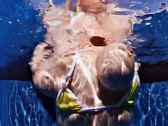 Tetas grandes, Morena, Masturbación, Estrella porno, Flaco, Solo, Tetas