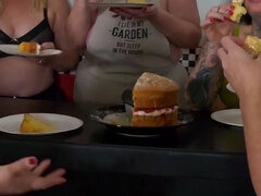 Eating Cake! Porn Star Style