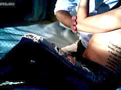 spunky teen babe gets romped by step-father