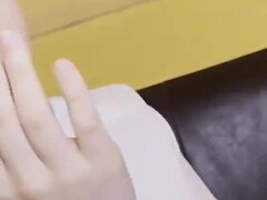 18 éves, Amatőr, Ázsiai, Cumizás, Krémes süti, Édes, Vékony, Uniformis