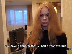 Redhead teen Rose Wild trades TV for cash to pay off debt