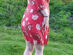 Enthousiasteling, Grote mammen, Blond, Brits, Hd, Buiten, Openbaar, Kut duiken