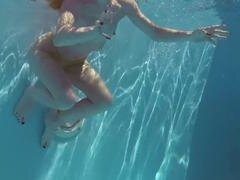 Nude underwater, most perfect, taut