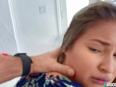 Tantalizing babe screwing at outdoor poolside