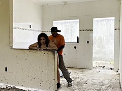 I was fucked by the worker at the construction site The guy took advantage of me masturbating He fucked me in the ass leaving