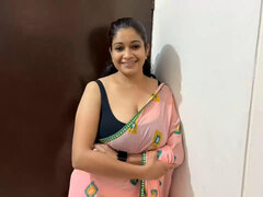 Hot Village Stepmom Showing Big Ass, Boobs Fuck by Stepson in Saree