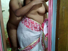 Aditi Aunty Washing Clothes Without a Blouse When Neighbor Boy Came & Fucked Her - Huge Boobs Indian 35 Year Old Desi 4K