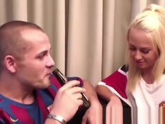 Arsch, Blondine, Blasen, Europäisch, Hardcore, Hd, Muschi, Titten