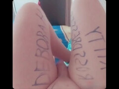 Big Cumshot Cute Legs of Hot Ladyboy Sexy Shemale Model Princess Sissy Crossdresser