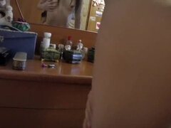 Amatör, Avsugning, Brunett, Sperma shot, Pov, Mager, Sperma, Tuttar