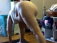 Morning Yoga With Hot Sexy Milf!