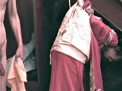 In den arsch, Sadomasochismus, Fesselspiele, Japanische massage