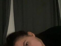 Amatør, Pik sutte, Brunette, Par, Pov