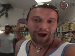 Anal, Rumpe, Blond, Brunette, Sperm skott, Dansing, Tysk, Raseblandet