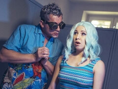 Anal, Blondin, Kkm, Handjobb, Naturliga tuttar, Rakad, Tonåring, Trekant