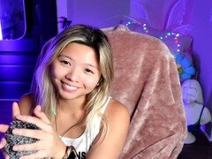 Asiatique, Sucer une bite, Léchez, Petite femme, Nénés