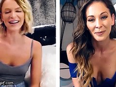 Stepmom-Stepdaughter Fingering Remote Session With Cherie DeVille