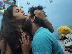 Mallu Hot Wife Cheats on Husband with Step Brother - Homemade Indian Sex