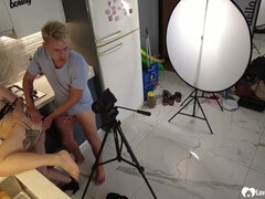 Photoshoot turned into me fucking the model