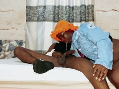 Wife's Step Sister Tells Me Not to Use Condom, She Want to Feel Me Cum in Her After a Naughty Blowjob and Riding Cowgirl