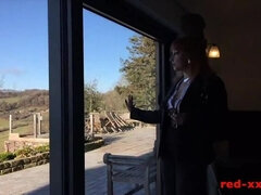 Grosse titten, Blasen, Britisch, Absätze, Reif, Realität, Rotschopf, Ablutschen