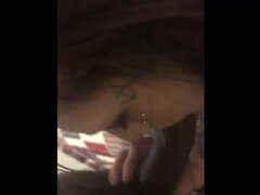 Tatted white girl pet get dominated by black dick complication part 2