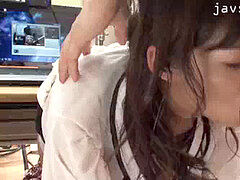 Asiatisch, Blasen, Handjob, Japanische massage