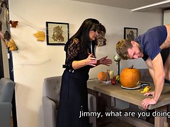 MATURE4K. The taste of her pumpkin pussy