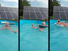 Amateur, Fétiche, Femme au foyer, Mature, Piscine, Épouse