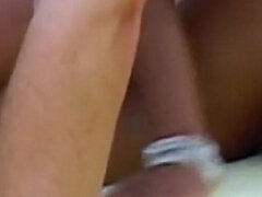 Gorgeous Ebony Karla Sanchez Gets Fucked Hard on the Bed