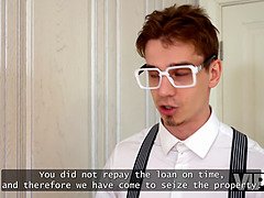 Anal, Blonde, Hd, Russe, Criant, Adolescente, Plan cul à trois