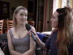 Nice Blond Finds Random Fellow On Street