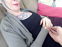 Grosse bite, Masturbation, De plein air, Public