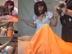 Amatorka, Duży kutas, Obciąganie, Mamuśka, Pielęgniarka, Policja, Punkt widzenia, Trójkąt