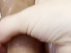 Dildo, Kvinna, Onani, Strumpbyxor, Fitta, Rysk, Solo, Vibrator