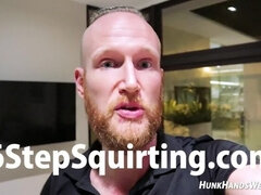 Enthousiasteling, Aziatisch, Achter de coulissen, Vrouw, Masseren, Orgasme, Realiteit, Spuiten