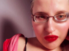 Ερασιτέχνης, Ξανθιά, Γυναικεία επιβολή, Φετιχ, Γυαλιά, Ώριμη γυναίκα, Μόνος