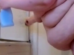 Amatør, Badeværelse, Store smukke kvinder, Britisk, Brunette, Erotik