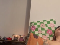 18, Amatör, Bbw stor vacker kvinna, Kvinna, Onani, Solo, Tatuering, Tonåring