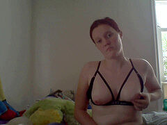 Baby nymph milks and comes a plenty of to videos of daddy jerking off